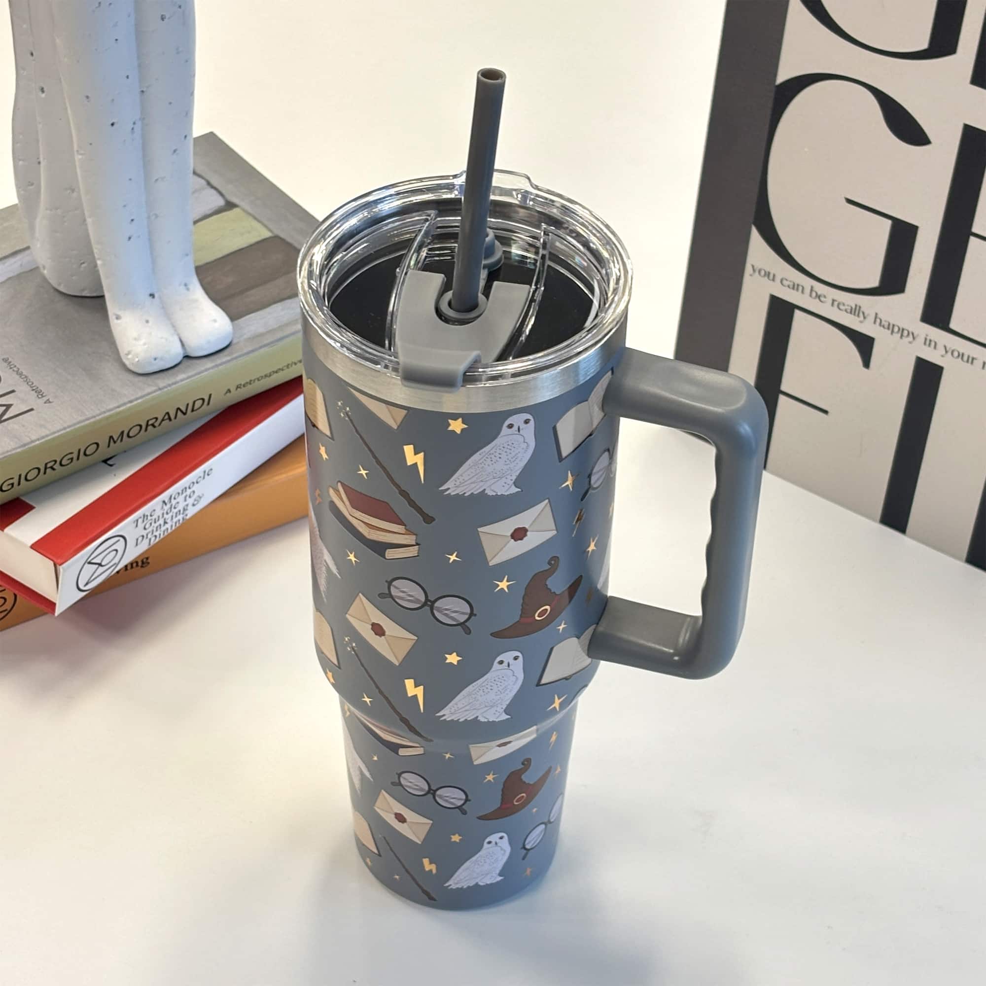 40oz. Gray Wizard Stainless Steel Insulated Tumbler by Ashland®